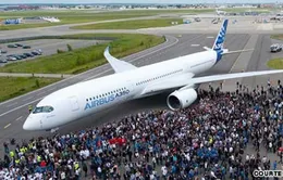 Airbus thử nghiệm thành công máy bay A350