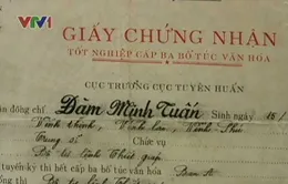 Một Bí thư xã ở Vĩnh Phúc dùng bằng giả  
