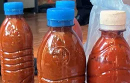 Hầu hết tương ớt không nhãn mác chứa chất độc