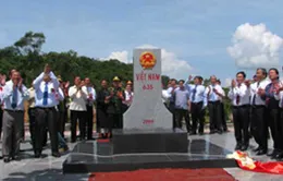 Hoàn thành cắm mốc biên giới Việt - Lào trên thực địa