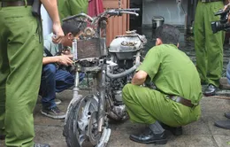 TP.HCM: Xe SH bốc cháy, 2 chị em ruột chết ngạt