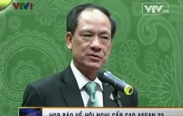 Tổng thư ký ASEAN Lê Lương Minh họp báo 