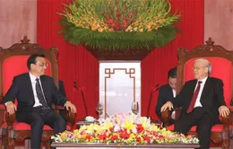 Lãnh đạo Đảng, Nhà nước, Quốc hội tiếp Thủ tướng Trung Quốc