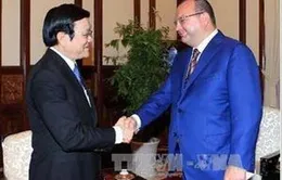 Chủ tịch nước tiếp Tổng giám đốc Hãng ITAR-TASS   