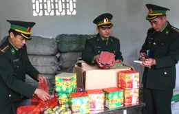 Thu giữ gần 800 kg pháo nhập lậu 