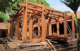 Hoàn thành trùng tu giai đoạn 1 chùa Trăm Gian   