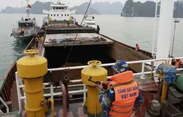 Bắt giữ tàu chở 3.000 tấn quặng trái phép