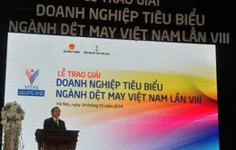 Tôn vinh 53 doanh nghiệp tiêu biểu ngành Dệt may 