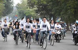 Thành Đoàn Hà Nội tổ chức đạp xe hưởng ứng Giờ Trái đất       