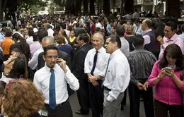 Động đất làm rung chuyển thủ đô Mexico