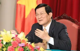 Chủ tịch nước tiếp Đại sứ các nước trình Quốc thư 