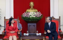 Đoàn Thanh niên Cộng sản Cuba thăm Việt Nam