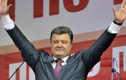 Tỷ phú Poroshenko đắc cử Tổng thống Ukraine 