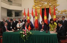 Thủ tướng Hà Lan thăm và làm việc tại Hải Phòng 