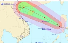 Cập nhật tin bão trên Biển Đông (cơn bão số 2)