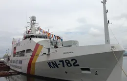 Bàn giao tàu KN-782 cho lực lượng Kiểm ngư Việt Nam   