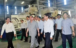 Đồng chí Lê Hồng Anh làm việc tại Quảng Nam   