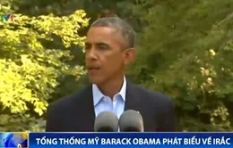 Tổng thống Obama thể hiện quan điểm của Mỹ về Iraq 