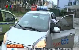 Không cấm taxi ngoại tỉnh hoạt động trên địa bàn Hà Nội     