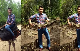 MC Huy Khánh lăn xả, trải nghiệm thử thách "Cuộc đua kỳ thú"