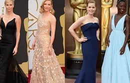 Mặc đẹp nhất trên thảm đỏ Oscar 2014: Cuộc chiến khốc liệt