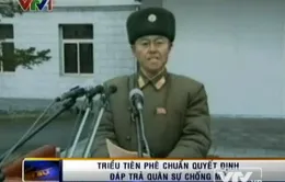 Triều Tiên phê chuẩn quyết định đáp trả quân sự chống Mỹ