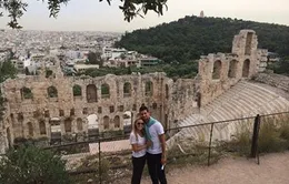 Bỏ Barcelona Open, Novak Djokovic khoe ảnh hạnh phúc bên người yêu ở Hy Lạp