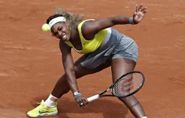 Sốc: Serena Williams đại bại trước tay vợt vô danh ở vòng 2 Pháp mở rộng 