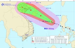 Cập nhật tin bão trên trên Biển Đông (ngày 17/7)
