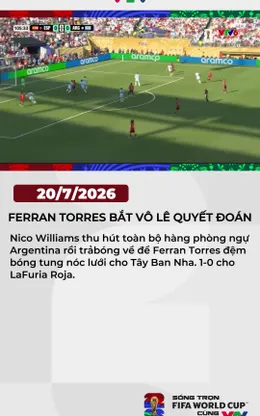 Bàn thắng quý hơn vàng của Ferran Torres mang về chức vô địch cho ĐT Tây Ban Nha