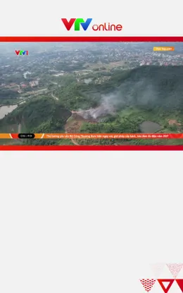 Thái Nguyên: Bãi rác cháy âm ỉ gần một tháng