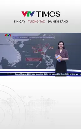 Xuất hiện áp thấp nhiệt đới đi vào Biển Đông và có thể mạnh lên thành bão