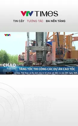 Tăng tốc thi công các dự án cao tốc 