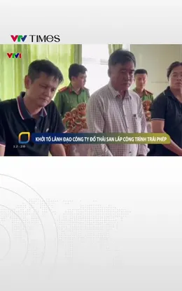 Khởi tố lãnh đạo công ty đổ thải san lấp công trình trái phép