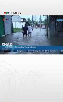 Đồng Tháp ngập nặng do triều cường lịch sử