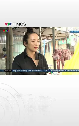 Người dân chật vật với triều cường tại khu vực Đồng bằng sông Cửu Long