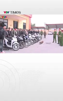 Xử lý 27 đối tượng gây rối ở Ninh Bình