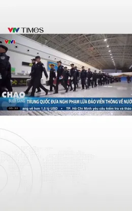 Trung Quốc đưa nghi phạm lừa đảo viễn thông về nước 