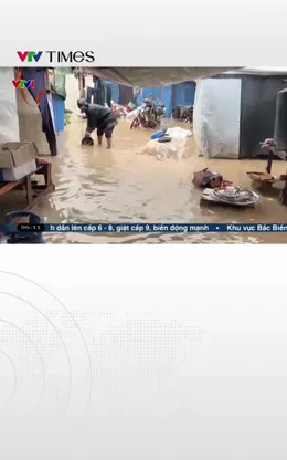 Người dân Gaza chật vật do ngập lụt