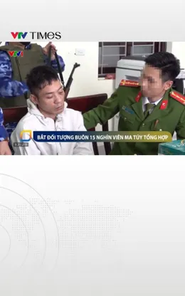 Bắt đối tượng buôn 15 nghìn viên ma túy tổng hợp 