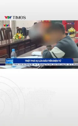 Triệt phá vụ lừa đảo tiền điện tử 