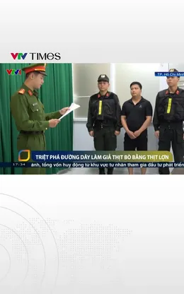 TP. Hồ Chí Minh: Triệt phá đường dây giả thịt bò bằng thịt lợn 