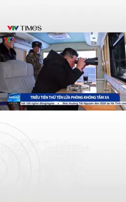 Triều Tiên thử tên lửa phòng không tầm xa