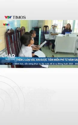Thêm 2 loại vắc xin được tiêm miễn phí từ năm sau 