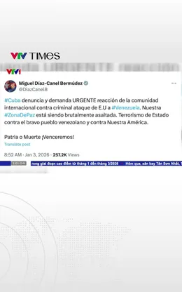 Mỹ tấn công Venezuela, bắt Tổng thống Nicolás Maduro