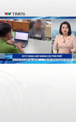 Xử lý loạt quảng cáo trái phép 