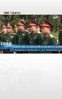 Chuẩn bị công tác đón đại biểu dự Đại hội XIV của Đảng