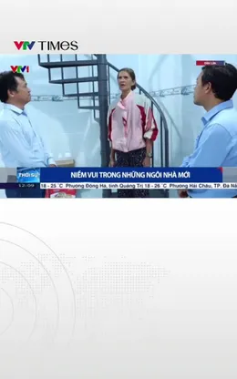 Niềm vui trong những ngôi nhà mới 