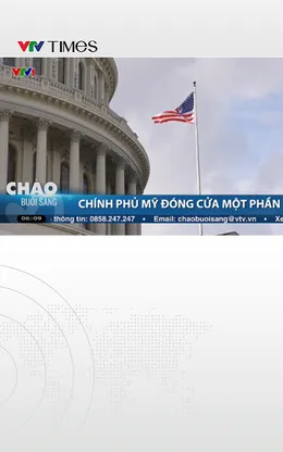 Chính phủ Mỹ đóng cửa 1 phần