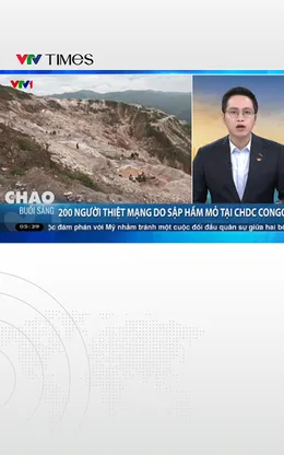 200 người thiệt mạng do sập hầm mỏ tại miền Đông Congo